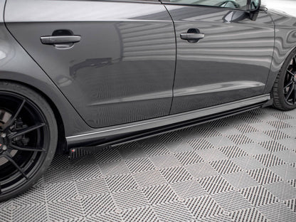 Maxton Design Side Flaps Audi S3 / A3 S-Line Sportback 8V Facelift