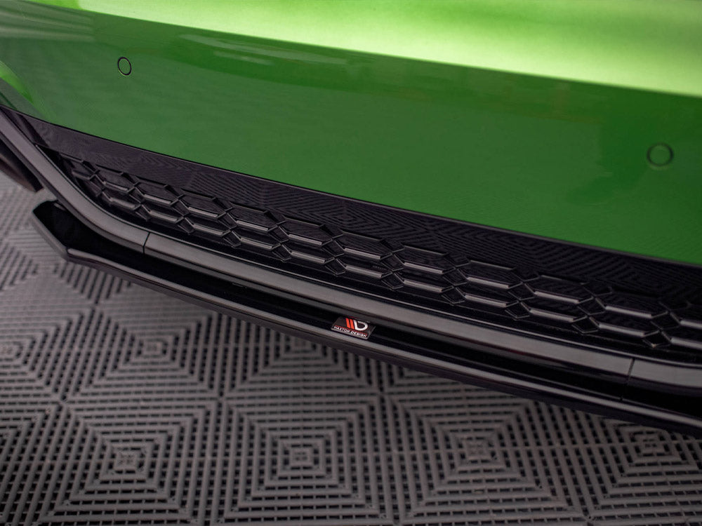 Maxton Design Central Rear Splitter Audi RS5 F5 Facelift