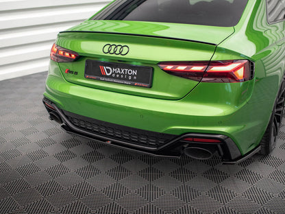 Maxton Design Central Rear Splitter Audi RS5 F5 Facelift