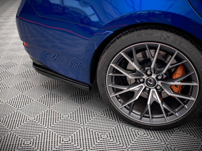 Maxton Design Rear Side Splitters Lexus GS F Mk4 Facelift