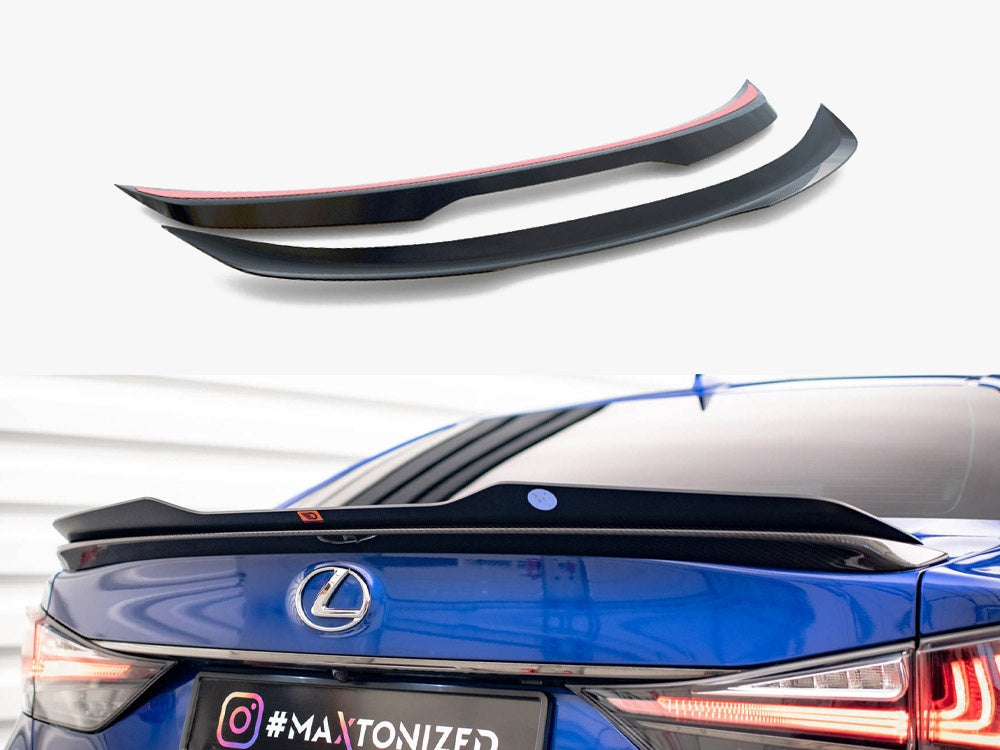 Maxton Design Spoiler CAP Lexus GS F Mk4 Facelift