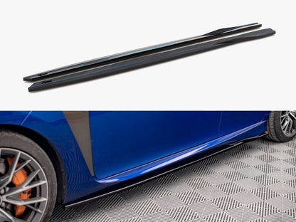 Maxton Design Side Skirts Diffusers Lexus GS F Mk4 Facelift