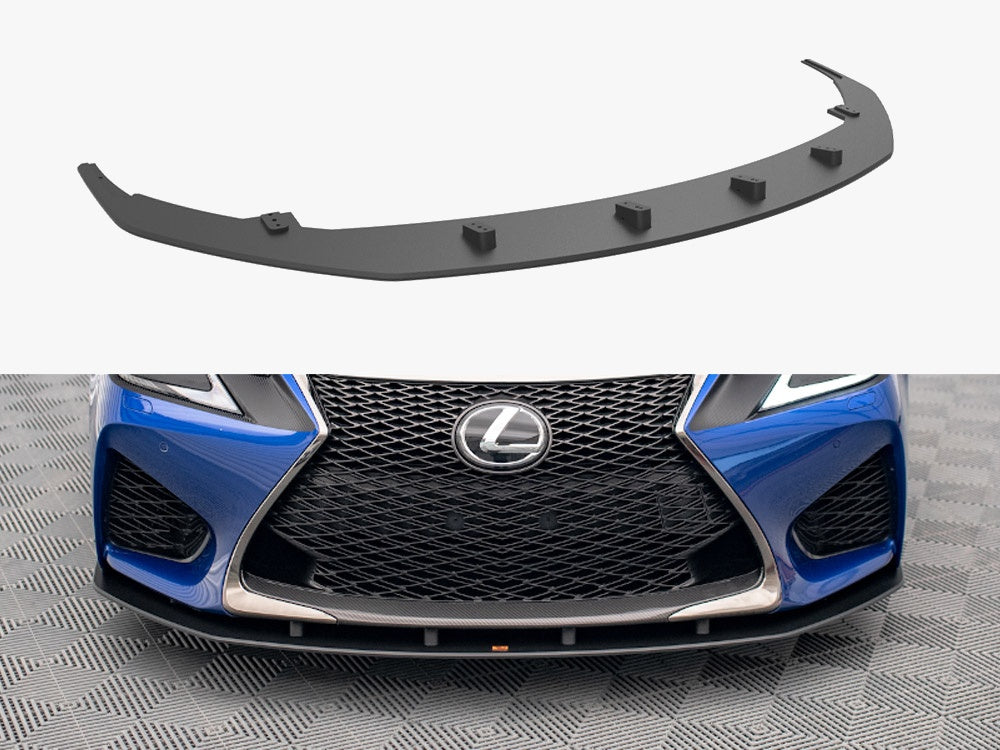 Maxton Design Street PRO Front Splitter Lexus GS F Mk4 Facelift