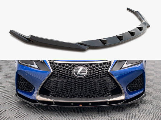 Maxton Design Front Splitter V.2 Lexus GS F Mk4 Facelift