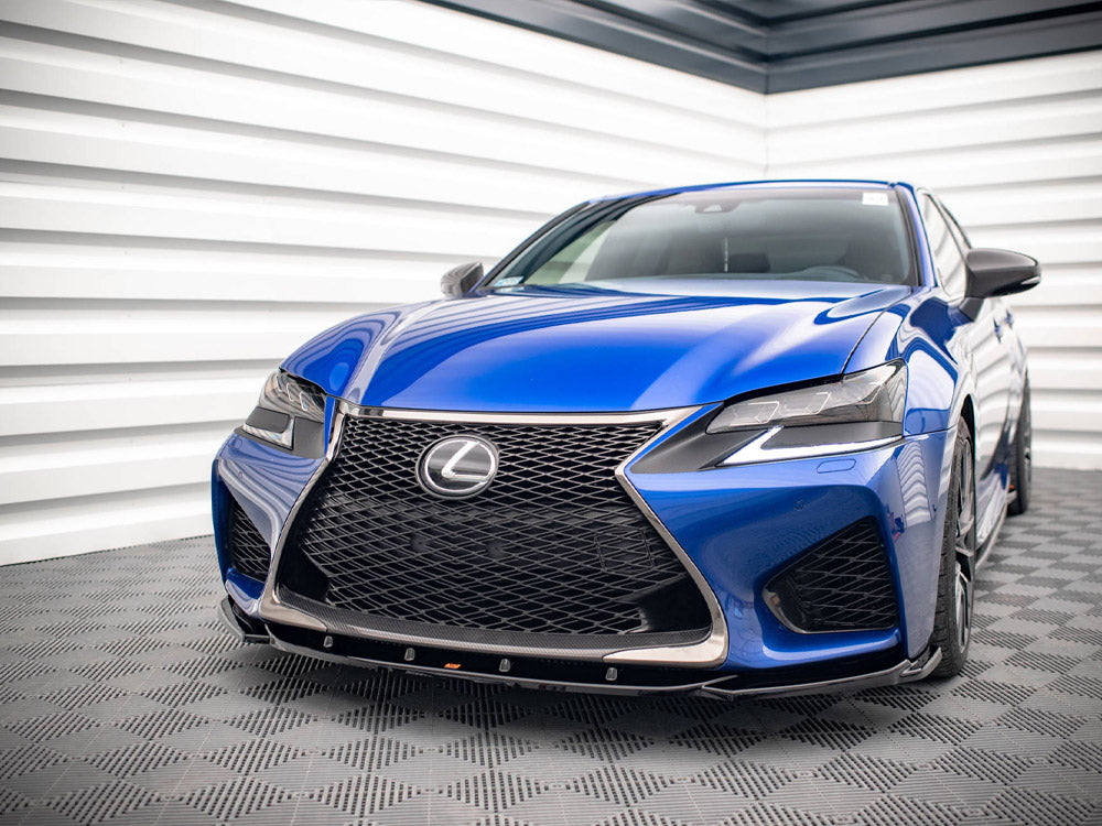 Maxton Design Front Splitter V.2 Lexus GS F Mk4 Facelift