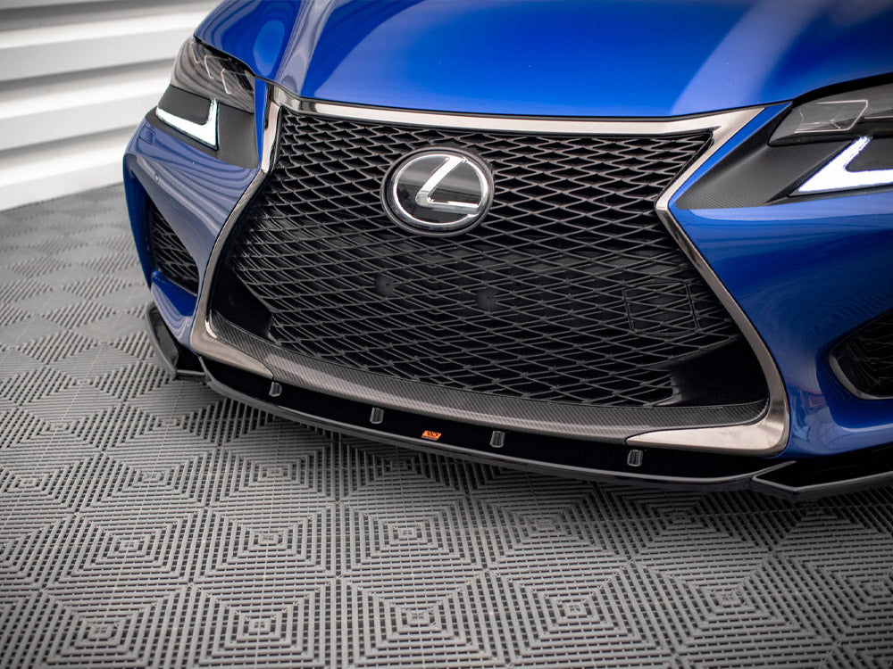 Maxton Design Front Splitter V.2 Lexus GS F Mk4 Facelift
