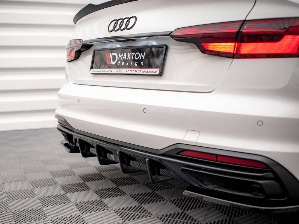 Maxton Design Rear Valance Audi A4 B9 Facelift