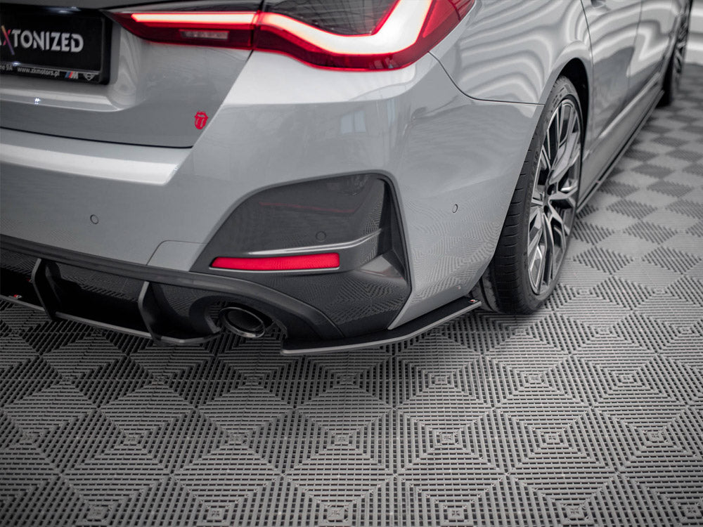 Maxton Design Street PRO Rear Side Splitters BMW 4 Gran Coupe M-Pack G26