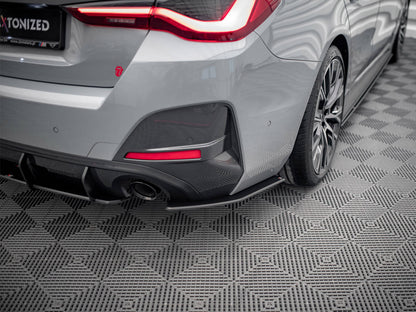 Maxton Design Street PRO Rear Side Splitters BMW 4 Gran Coupe M-Pack G26