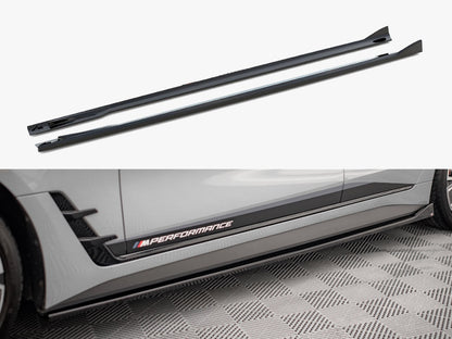 Maxton Design Side Skirts Diffusers V.2 BMW 4 Gran Coupe M-Pack / M440i G26