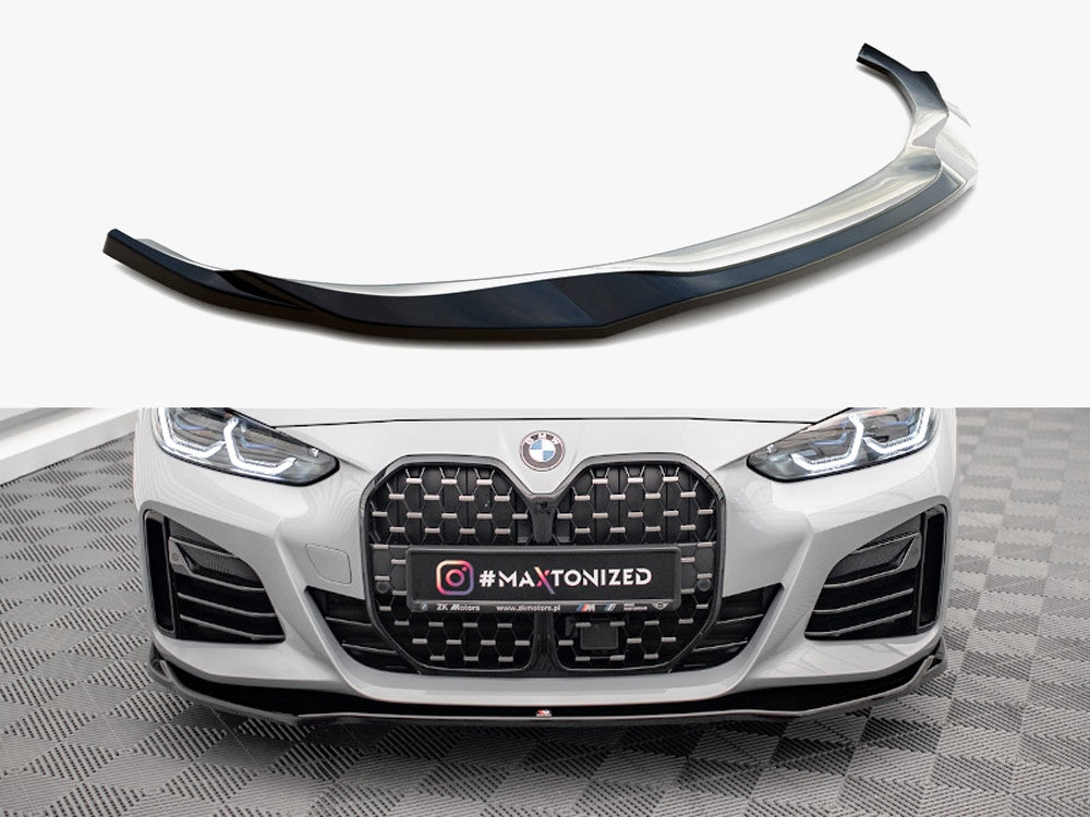 Maxton Design Front Splitter V.1 BMW 4 / i4 Gran Coupe M-Pack / M440i G26