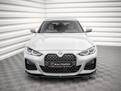 Maxton Design Front Splitter V.1 BMW 4 / i4 Gran Coupe M-Pack / M440i G26