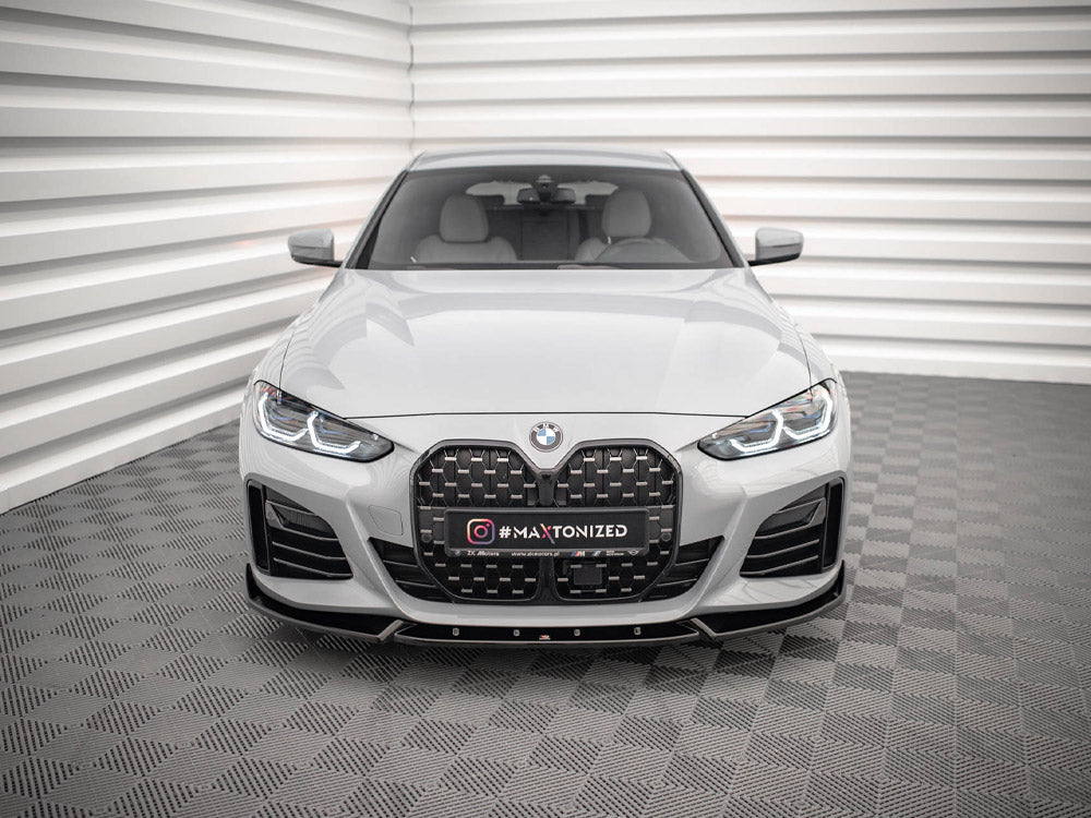 Maxton Design Front Splitter V.2 BMW 4 / i4 Gran Coupe M-Pack / M440i G26