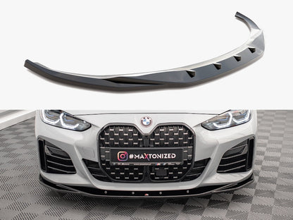 Maxton Design Front Splitter V.3 BMW 4 / i4 Gran Coupe M-Pack / M440i G26