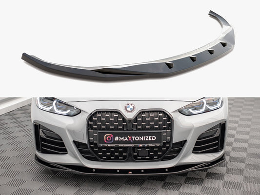 Maxton Design Front Splitter V.3 BMW 4 / i4 Gran Coupe M-Pack / M440i G26