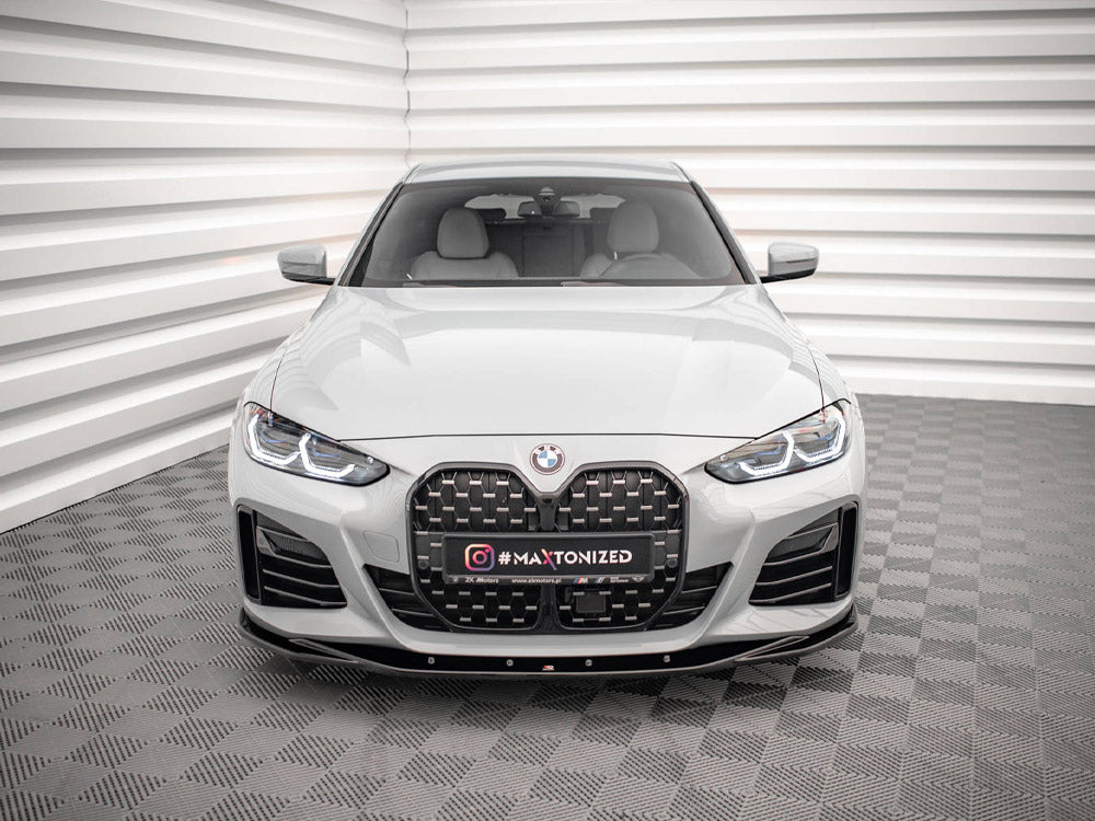 Maxton Design Front Splitter V.3 BMW 4 / i4 Gran Coupe M-Pack / M440i G26