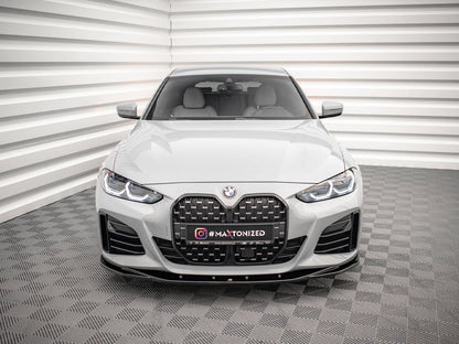 Maxton Design Front Splitter V.3 BMW 4 / i4 Gran Coupe M-Pack / M440i G26