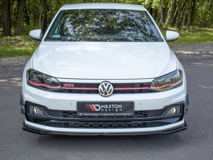 Maxton Design Front Splitter V.2 Volkswagen Polo GTI / R-Line Mk6