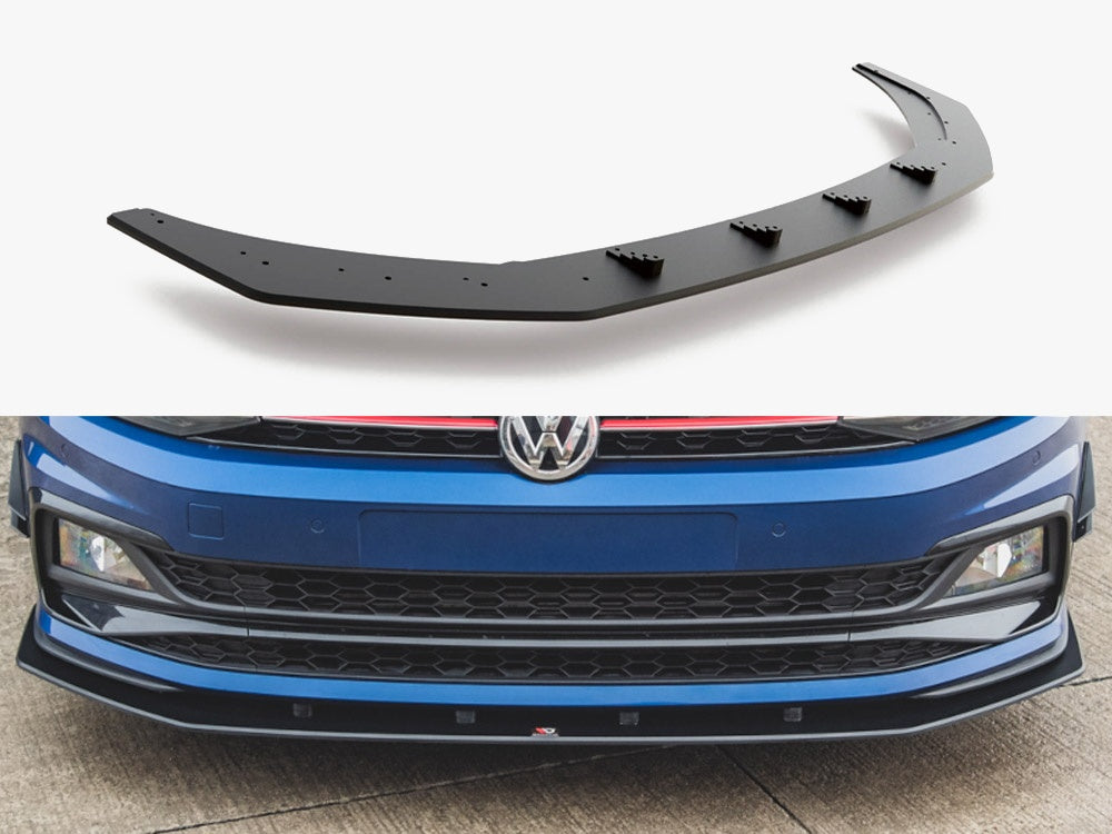 Maxton Design Street PRO Front Splitter VW Polo GTI Mk6