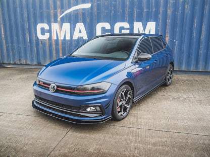Maxton Design Street PRO Front Splitter VW Polo GTI Mk6