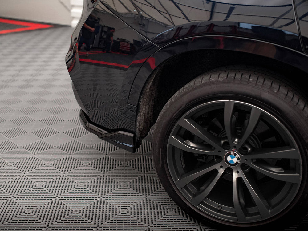 Maxton Design Central Rear Splitter (Vertical Bars) BMW X6 M Sport F16