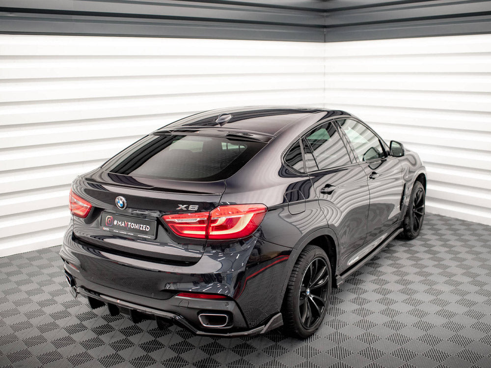 Maxton Design Rear Window Extension BMW X6 F16 M-Pack / X6 M F86