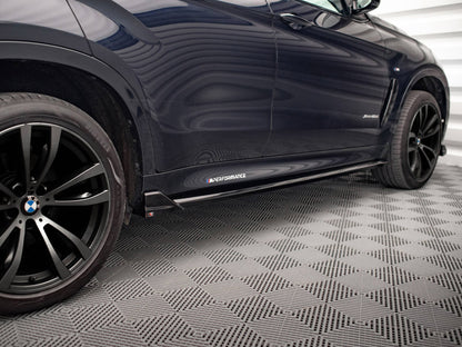 Maxton Design Side Skirts Diffusers V.2 BMW X6 M Sport F16