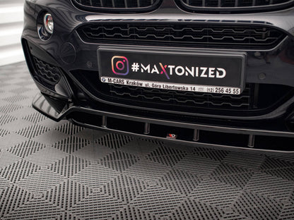 Maxton Design Front Splitter V.2 BMW X6 M Sport F16
