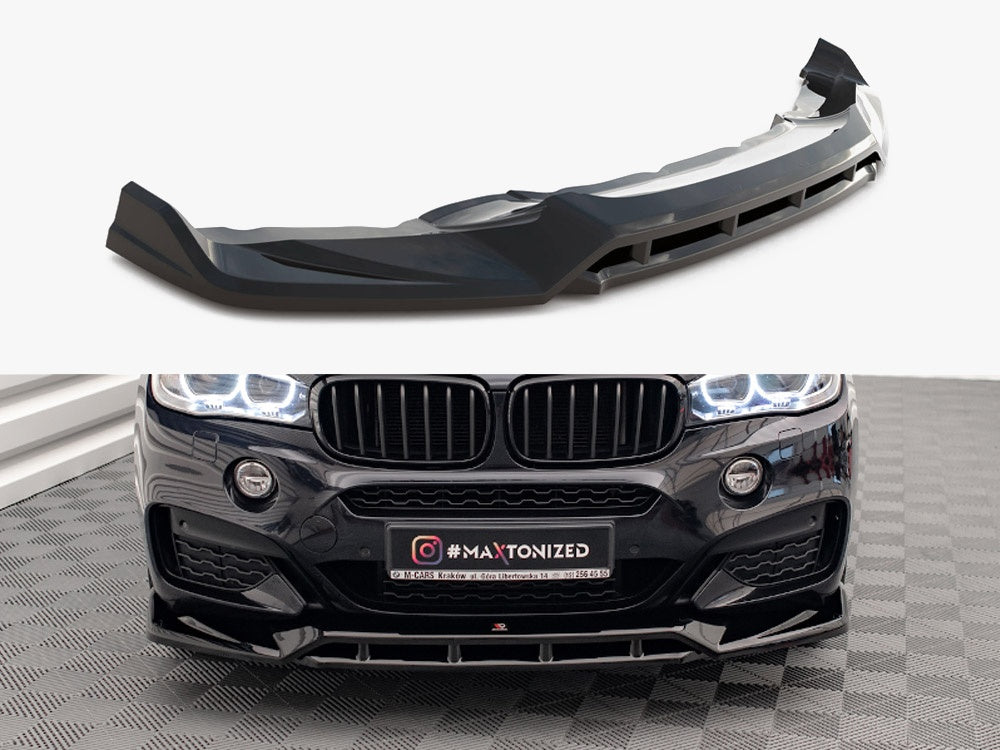 Maxton Design Front Splitter V.3 BMW X6 M Sport F16