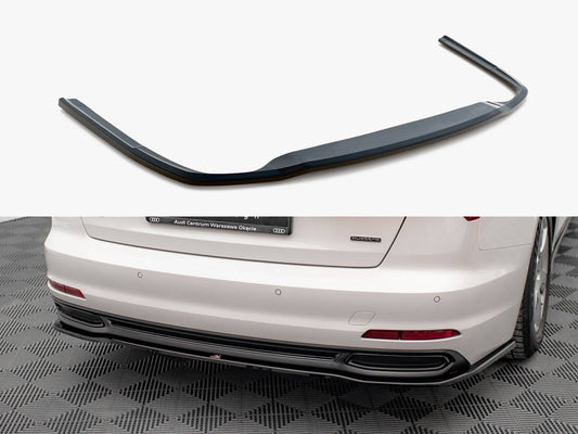 Maxton Design Central Rear Splitter Audi A6 C8