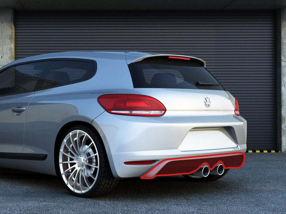 Maxton Design Rear Diffuser VW Scirocco Standard (Scirocco R Look)