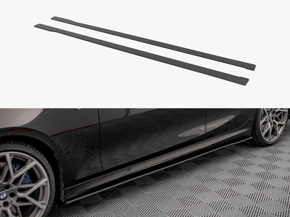 Maxton Design Street PRO Side Skirts Diffusers BMW 3 M-Pack G20 / G21