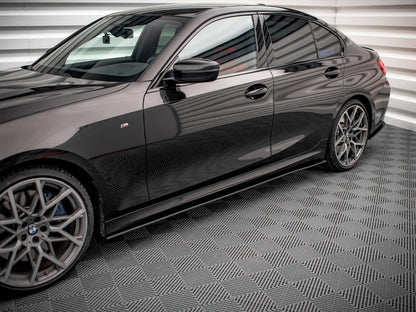 Maxton Design Street PRO Side Skirts Diffusers BMW 3 M-Pack G20 / G21