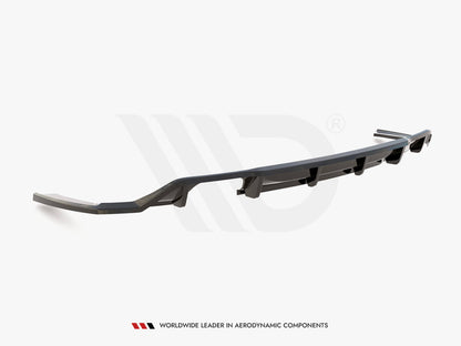 Maxton Design Central Rear Splitter (Vertical Bars) BMW 2 M-Pack F22