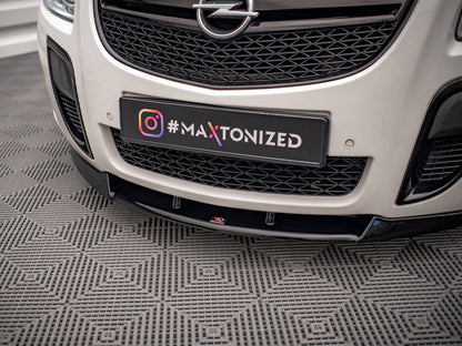 Maxton Design Front Splitter V.1 Opel / Vauxhall Insignia OPC Mk1