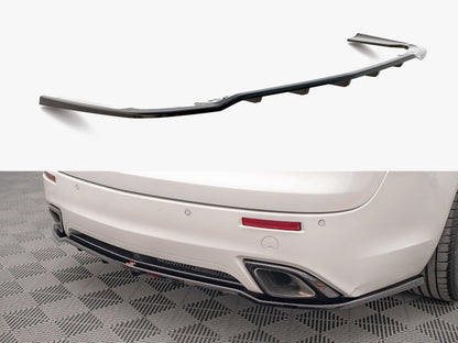 Maxton Design Rear Splitter (Vertical Bars) Opel / Vauxhall Insignia OPC Mk1 Estate - Textured