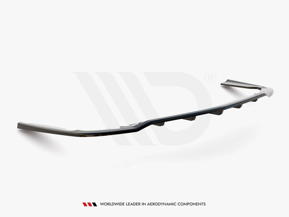 Maxton Design Rear Splitter (Vertical Bars) Opel / Vauxhall Insignia OPC Mk1 Estate - Textured