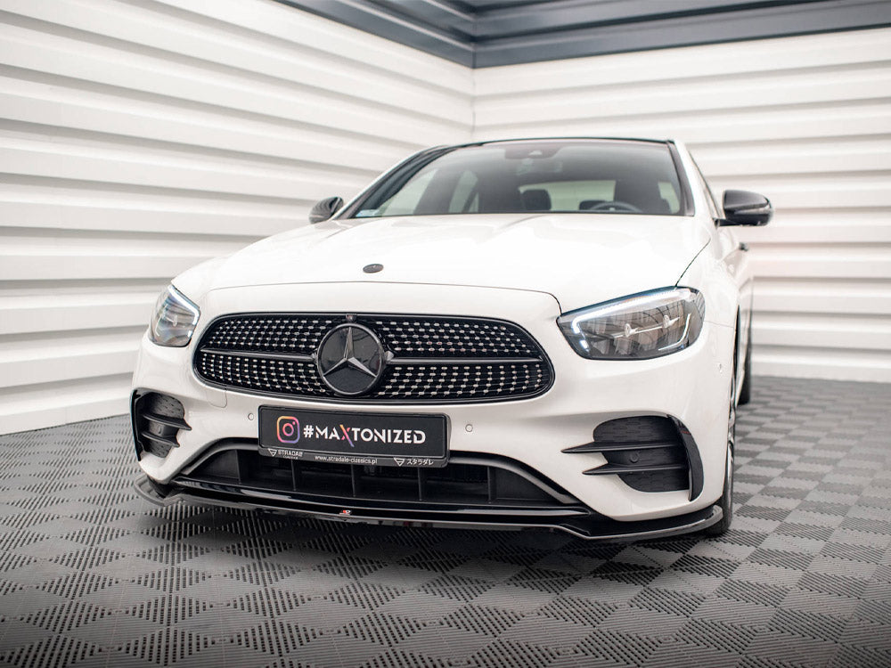 Maxton Design Front Splitter V.1 Mercedes E AMG Line W213 Facelift