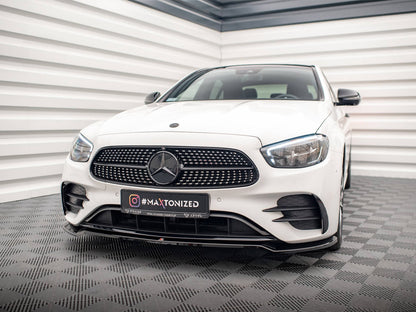Maxton Design Front Splitter V.1 Mercedes E AMG Line W213 Facelift