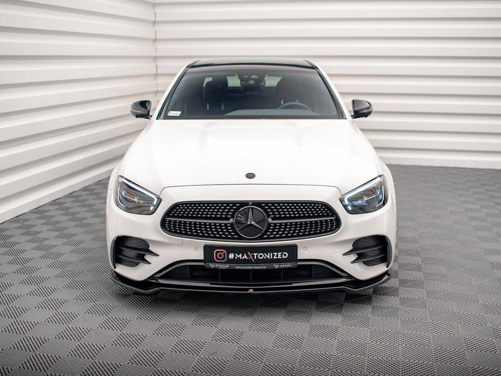 Maxton Design Front Splitter V.1 Mercedes E AMG Line W213 Facelift