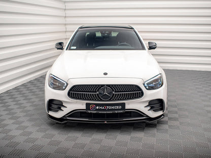 Maxton Design Front Splitter V.1 Mercedes E AMG Line W213 Facelift
