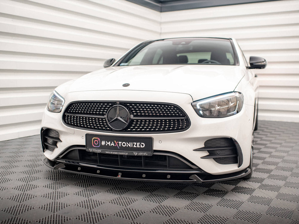 Maxton Design Front Splitter V.2 Mercedes E AMG Line W213 Facelift