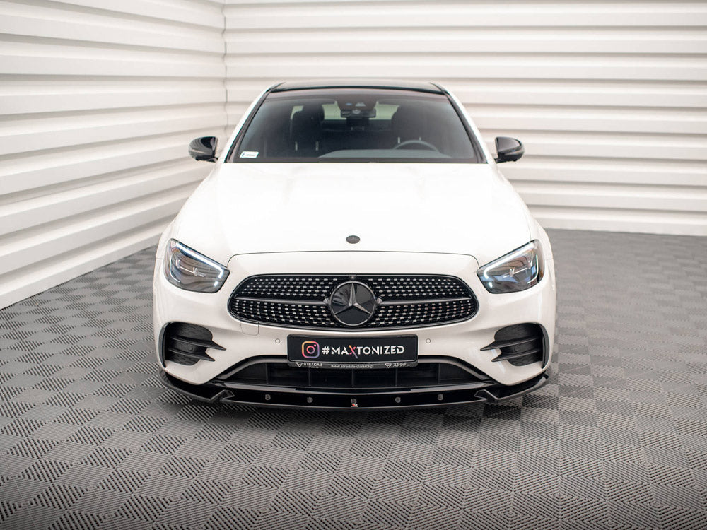 Maxton Design Front Splitter V.2 Mercedes E AMG Line W213 Facelift