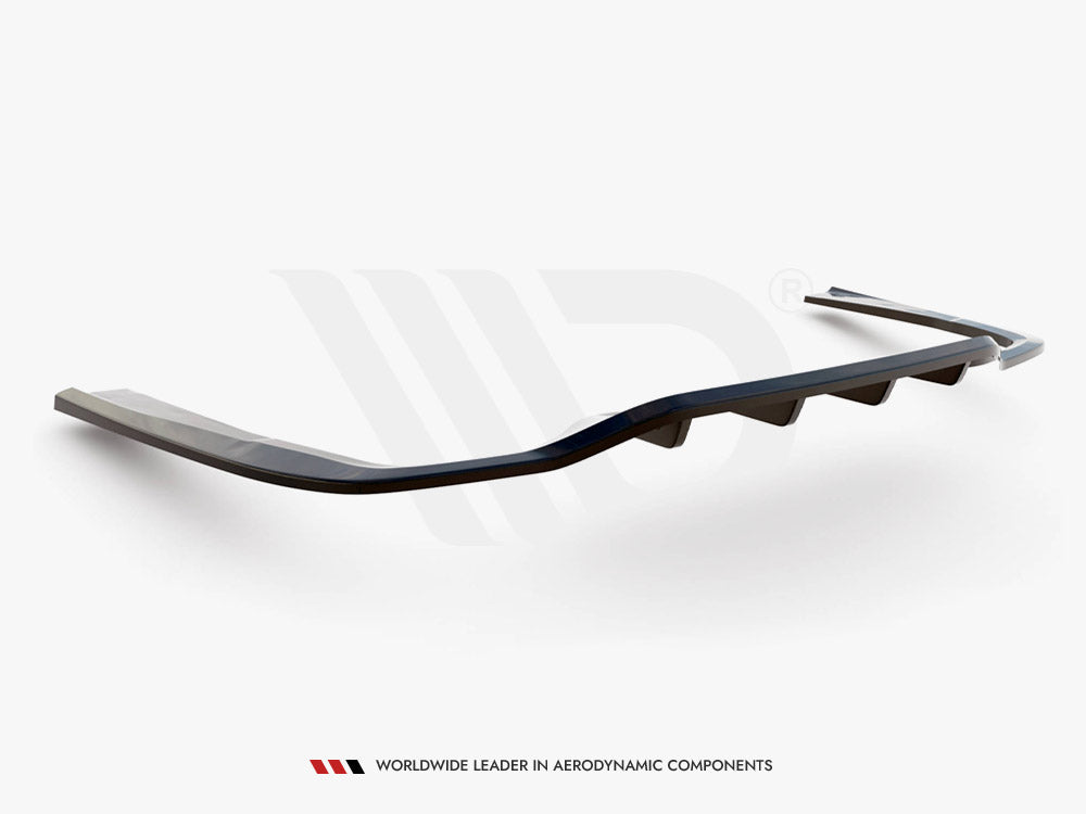 Maxton Design Rear Splitter (Vertical Bars) Mercedes E AMG-Line Sedan W213 Facelift