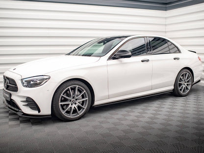 Maxton Design Side Skirts Diffusers Mercedes E AMG Line W213 Facelift