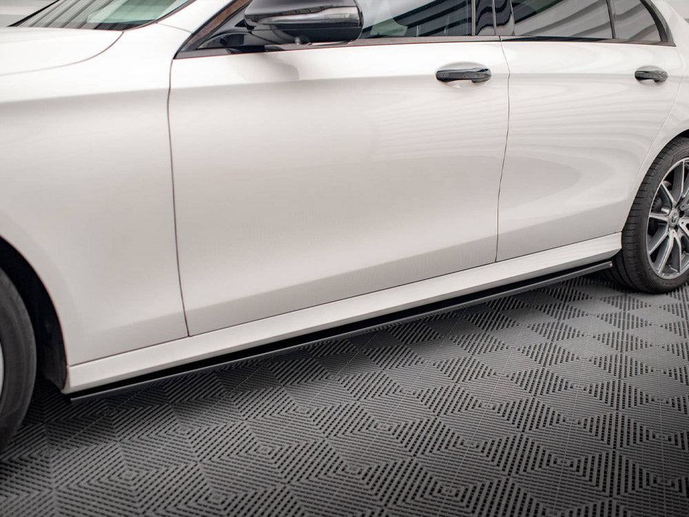 Maxton Design Side Skirts Diffusers Mercedes E AMG Line W213 Facelift