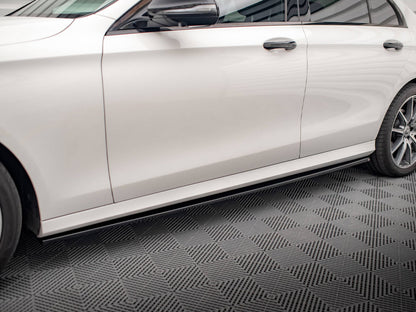 Maxton Design Side Skirts Diffusers Mercedes E AMG Line W213 Facelift