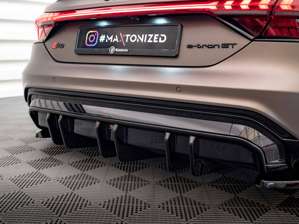 Maxton Design Rear Valance Audi e-Tron GT / RS GT Mk1