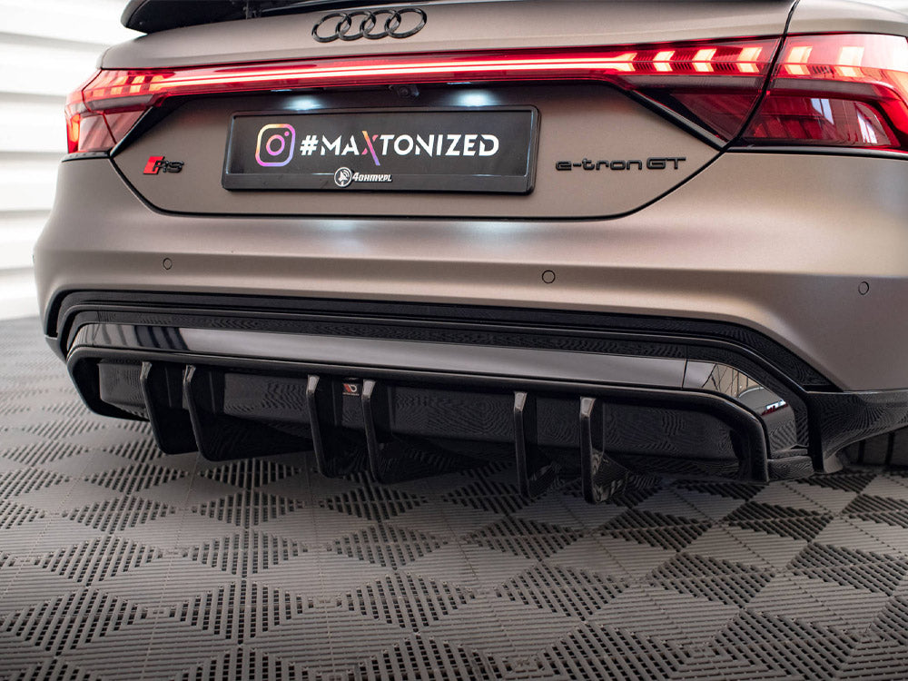 Maxton Design Rear Valance Audi e-Tron GT / RS GT Mk1