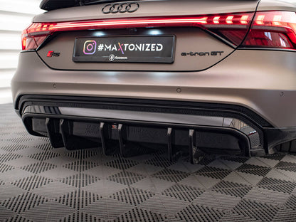 Maxton Design Rear Valance Audi e-Tron GT / RS GT Mk1